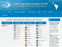Tablet Screenshot of limboco.com